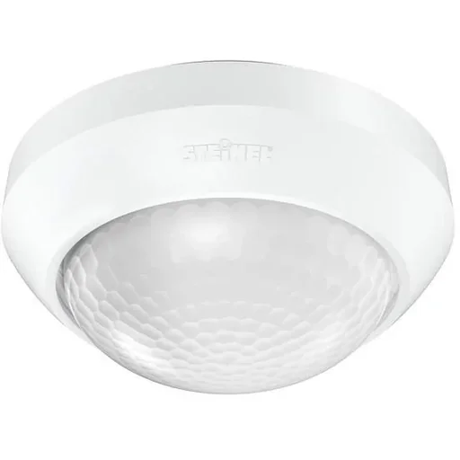 "3 LED PIR-Bewegungsmelder/Sensor - 360°C - 350m² - Wasserdicht IP54 - Weiß image"