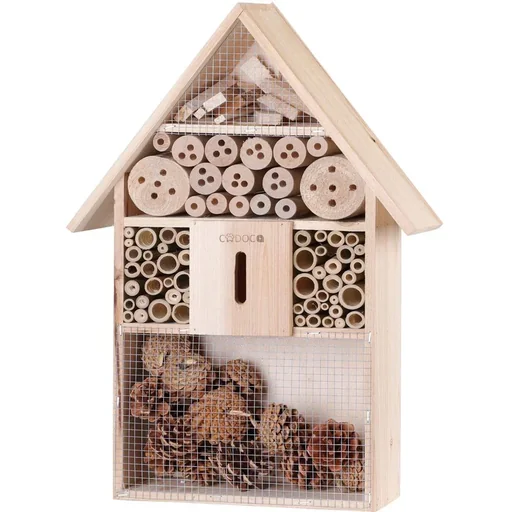 "Cadoca Insecthotel Nistkasten 48x31x10cm image"