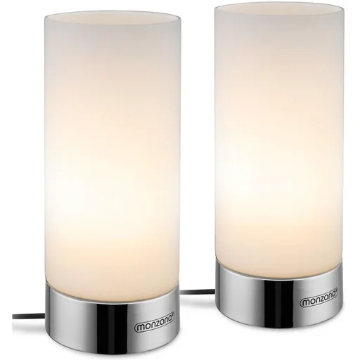 "Tischleuchte 2er Set Golau Weiß image"