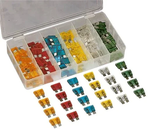 "Sicherungs Sortiment, 120 tlg., Autoflachsteck Sicherungen image"