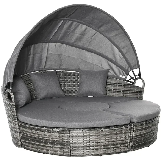 "Rattan Sonneninsel 5-teilige Loung image"