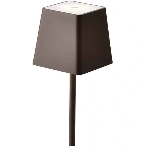 "VT-7563 Tischleuchte - 3000K - Dimmbar durch Berührung - Wiederaufladbar - Braun image"