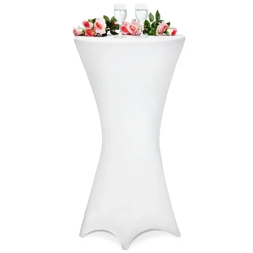 "Tischdecke weiß Ø80cm image"