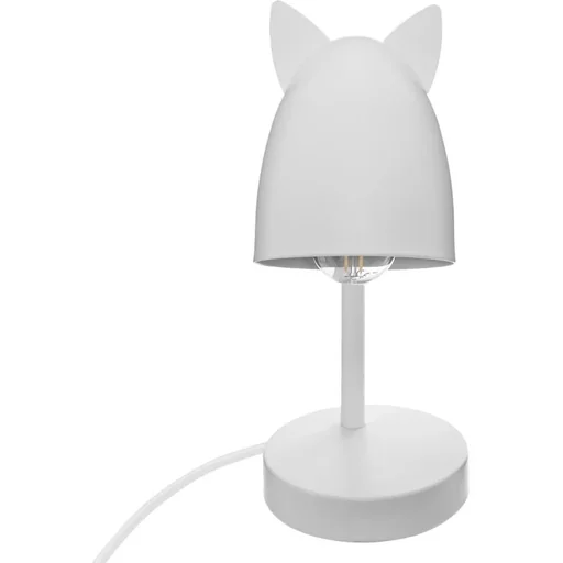 "NL Schreibtischlampe mit Ohren - 18 x 12,5 x 31 cm - Weiß image"