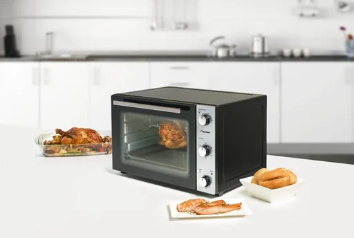 "Grill-Backofen mit Drehspieß, Umluftfunktion, 45 Liter, 1800 Watt image"