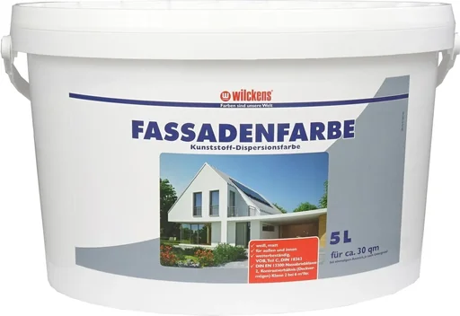 "Fassadenfarbe weiß, 5 Liter image"