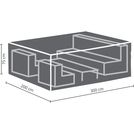 "Lounge-Set-Bezüge für draußen - L image"
