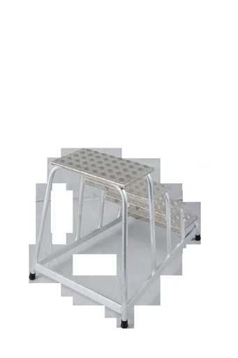 "Montagetritt 4 Stufen Alu Leiter image"