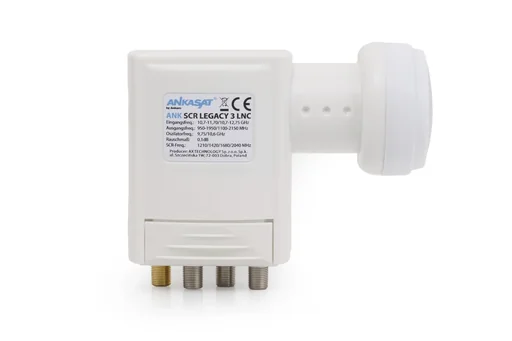 "Einkabel LNB 4 x Unicable Receiver und 3 Standard Ausgänge, LTE Abschirmung image"