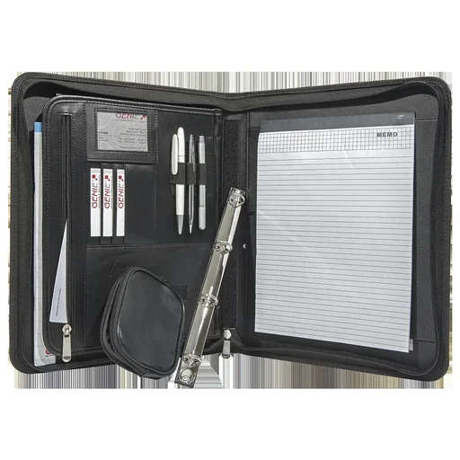 "Konferenzmappe mit herausnehmbarer Ringbuchmechanik, inkl. DIN A4 Schreibblock image"