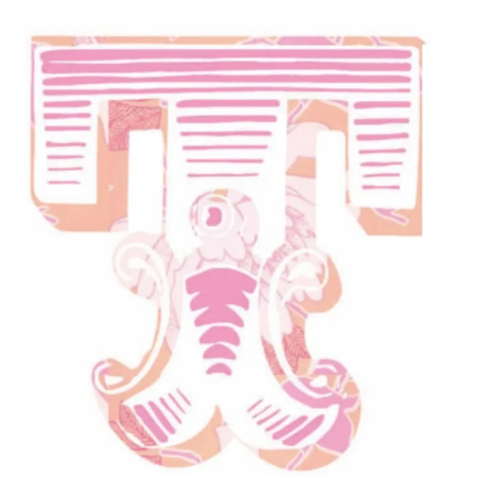 "Lilipinso Sticker rosa Buchstabe t image"