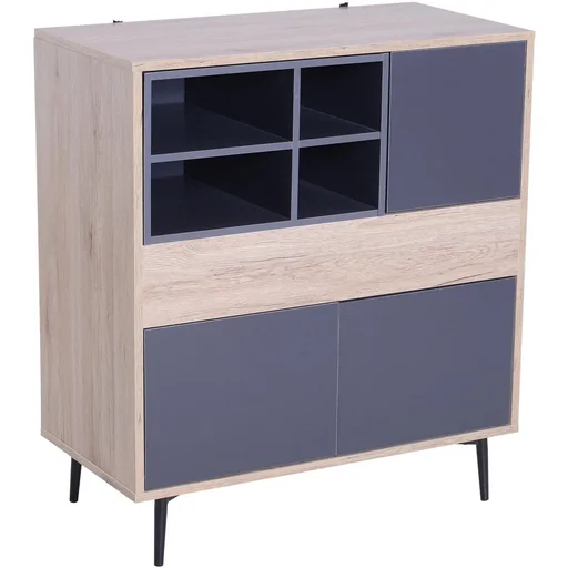 "Mehrzweckschrank Kommode Sideboard Konsole Flur ausziehbar Ablagefach 78 x 39 x 87,2 cm image"