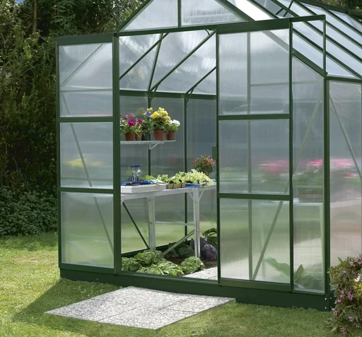 "Türerweiterung o. Glas für Gewächshaus Merkur, Farbe smaragd image"