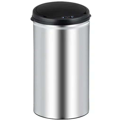 "Abfallbehälter mit Sensor aus Edelstahl 40 Liter image"