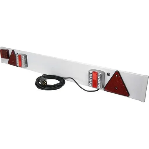 "Beleuchtungstafel + Nebelleuchte 9M Kabel 123x14cm 12V 7p image"