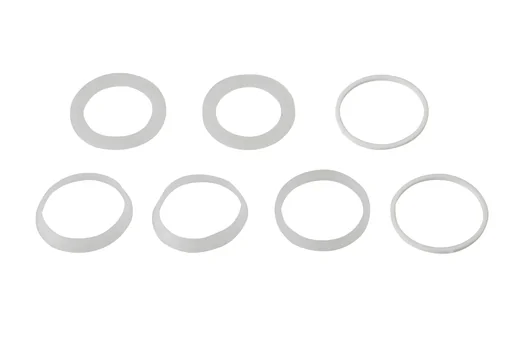 "Siphondichtung-Sortiment, Silikon, 1 1/2" x 40 mm, für Spültisch, 7 Stück image"