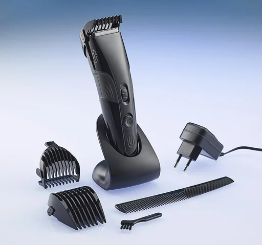 "Akku-Netz Haar- Bartschneider und Rasierer mit professionellem Keramik-Schneidwerk image"