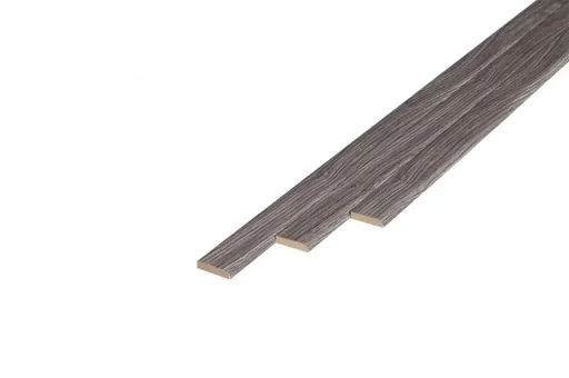"Sockelleiste-Kiefer Grey Oak 5 x 24 x 2400 mm image"