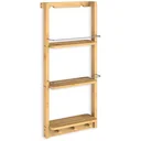 Bambus Duschregal - Badezimmerschrank - Regal- 70x28,5x10cm