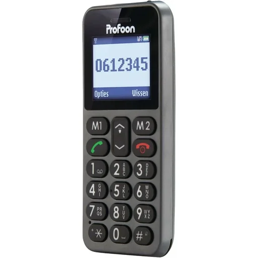 "Mobiltelefon 1.8" Grosstastentelefon Dunkelgrau image"