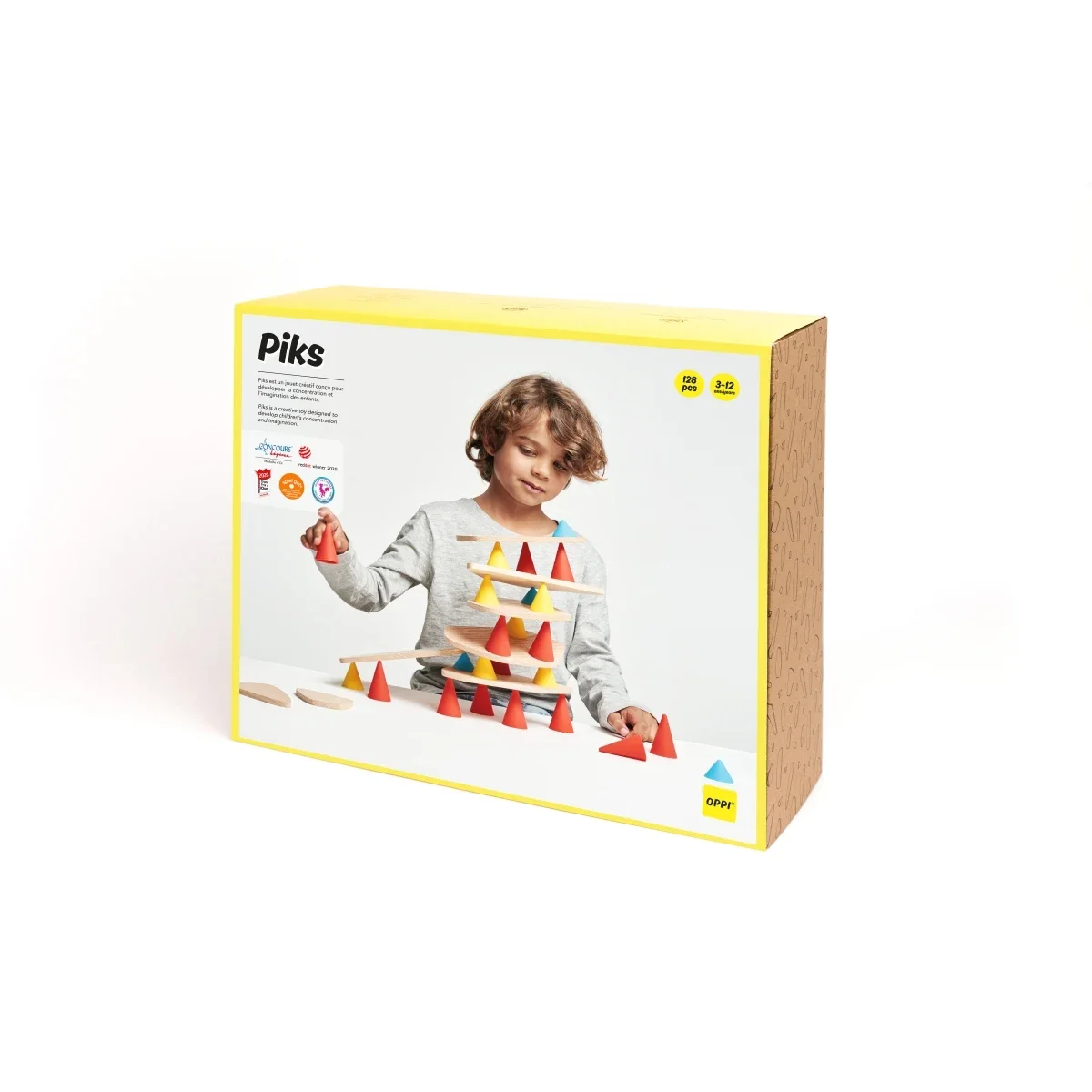 "Oppi Sinnesspiel - Piks Education Kit - Set 128 Teile image"