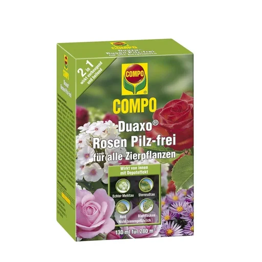 "Duaxo® Rosen Pilz-frei für alle Zierpflanzen 130 ml image"