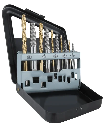 "Linksbohrer und Ausdreher Set, 10-teilig image"