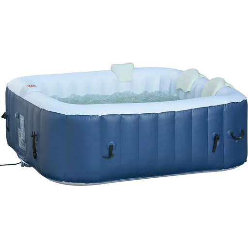 "Whirlpool für 2-3 Personen weiß/blau image"