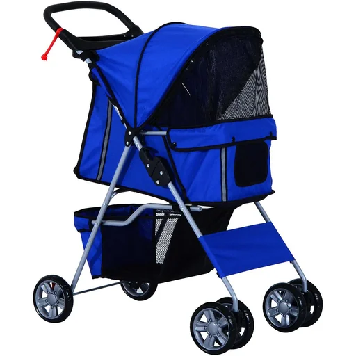 "Hundewagen Hundebuggy Blau image"