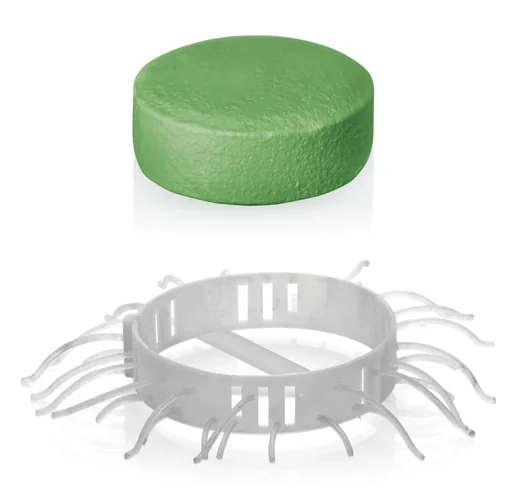 "Ersatz-Duftsteine für Duschfee 882354, je 50g, 4 Stück, Apfel-Zitrone image"