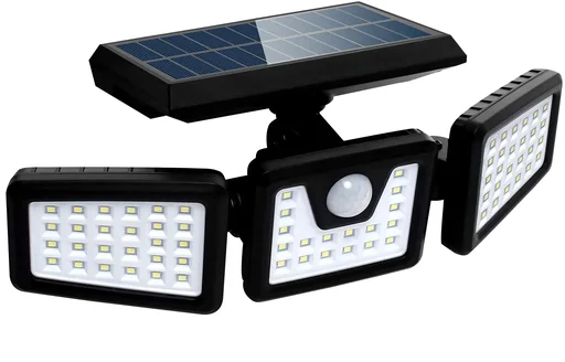 "Solar LED Wandleuchte mit Bewegungsmelder image"