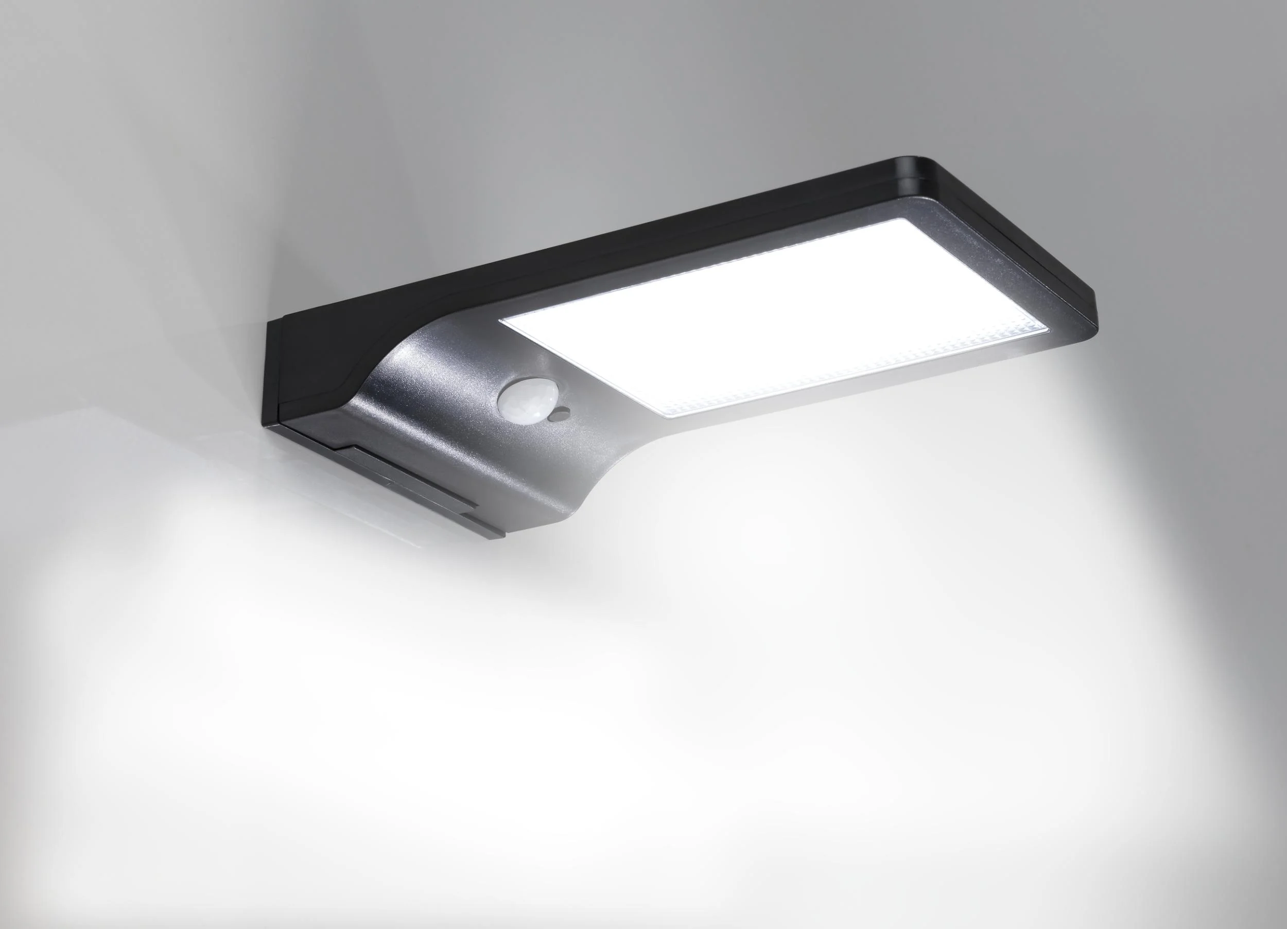Solar Wandleuchte 3W mit Bewegungsmelder