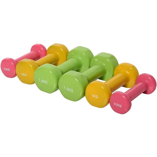 "Hantel Set 6 kg bunt image"