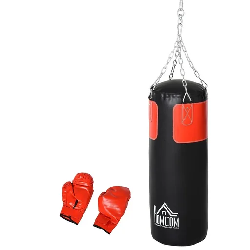 "Boxsack mit Boxhandschuhen image"