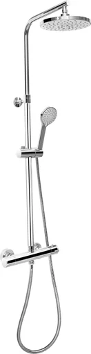 "CORNAT PERFECT NEO, Cool-Touch Duschsystem mit Thermostatarmatur, chrom image"