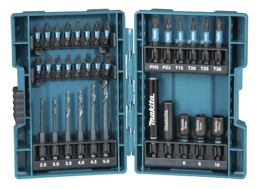 "Impact Black Bohrer-Bit-Set 33-teilig image"