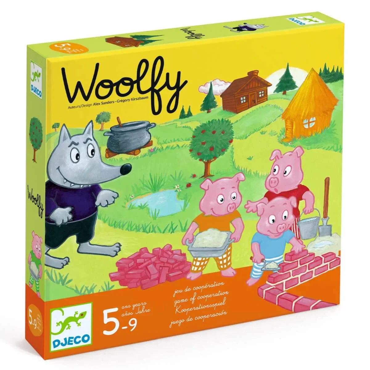 Djeco Brettspiele, Kooperationsspiel - Woolfy