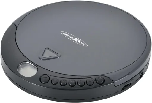 "Tragbarer CD-Player mit Ohrhörer image"
