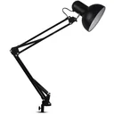 VT-7513 Schreibtischleuchte - Tischleuchte mit verstellbarem Arm - schwarz - E27
