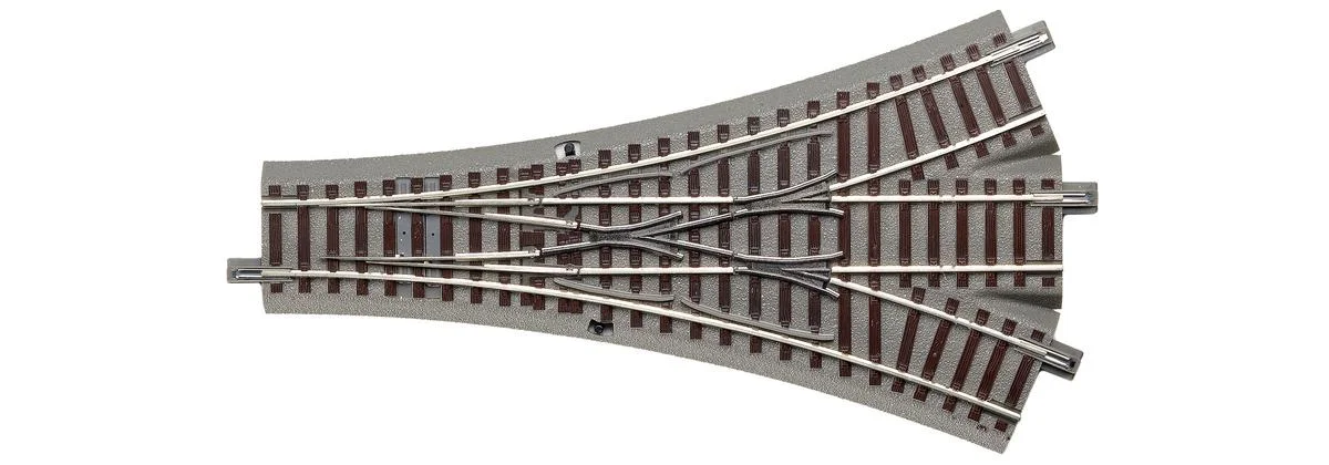 Dreiwegweiche symmetrisch für Handbetrieb