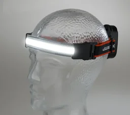 COB LED Band Stirnlampe mit 3-fach Lichtmodus, 200 Lumen