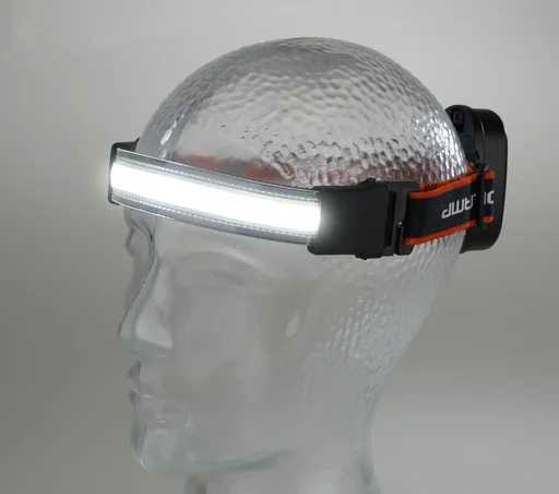 "COB LED Band Stirnlampe mit 3-fach Lichtmodus, 200 Lumen image"