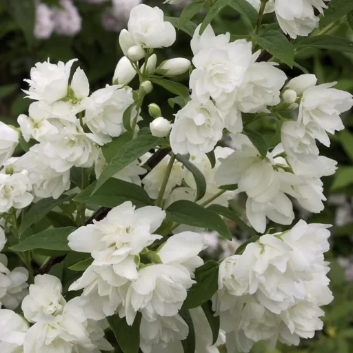 "Gartenjasmin Snowbelle - Philadelphus - 7.5 L Topf 80-100 cm image"