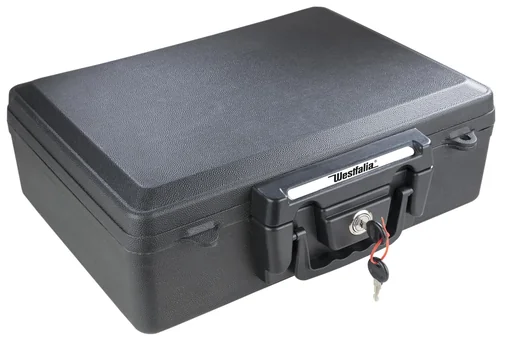 "Dokumentenbox zur sicheren Aufbewahrung von Dokumenten, feuerfest image"