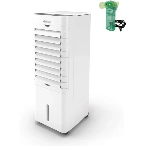 "Splendid Peler 6C - Klimagerät inkl. Zeitschaltuhr und Fernbedienung 75 Watt 6 L max. 25 m² mit Freihandventilator image"