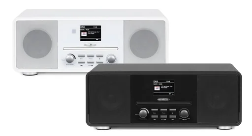"Design DAB+/UKW-Radio mit Bluetooth, CD, Aux-In und Encoding in schwarz image"