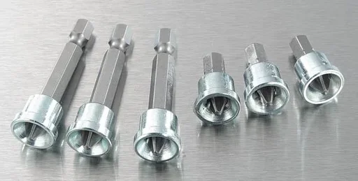 "Schrauber- Bit Satz 6-teilig mit Tiefenstopp für Gipskartonplatten image"