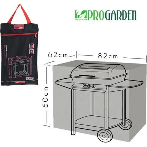 "ProGarden Luxury Rechteckige BBQ-Abdeckung - 62x82x50 cm image"