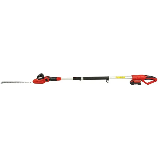 "Heckenschere mit Teleskopstiel, Akku und Ladegerät - 41cm Schnittlänge - AHS 2020 T-Lion image"