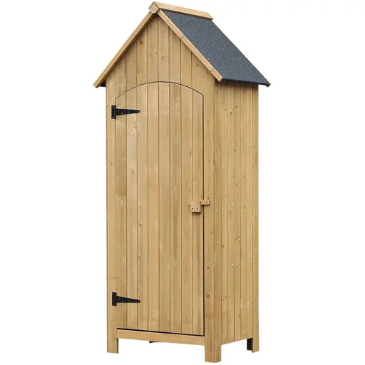 "Gartenschrank mit Bitumenpappe image"